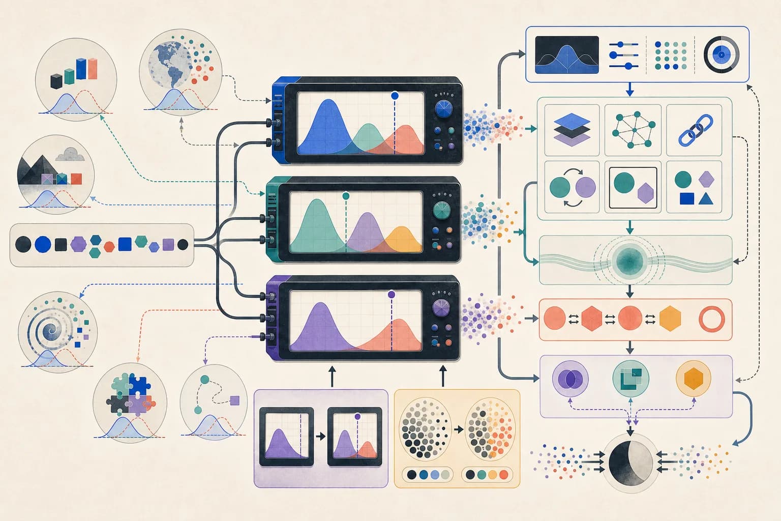 One tokenized writing sample producing conflicting detector outcomes under multiple shifts before a process-evidence, response and appeal review path